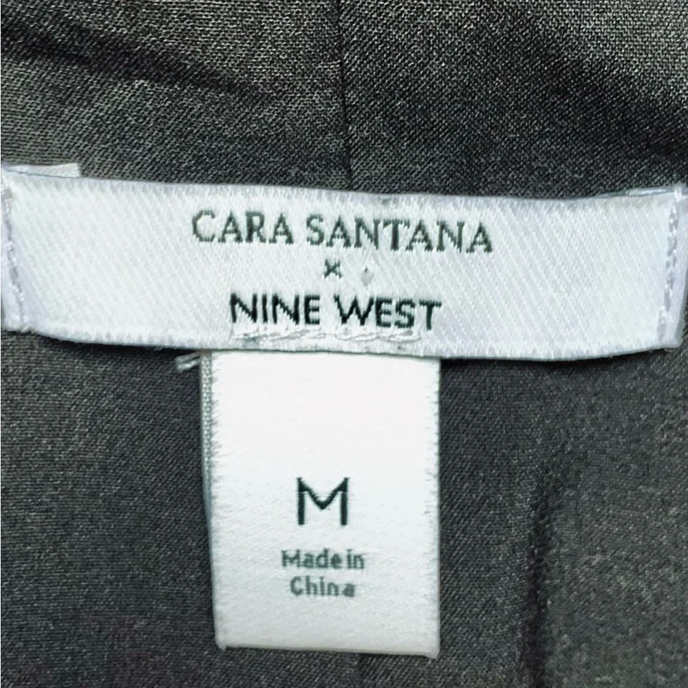 Nine West Cara Santana X Black Velvet Blazer Jacket - Picture 11 of 16